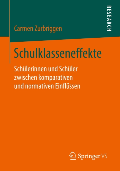 Cover image for book Schulklasseneffekte