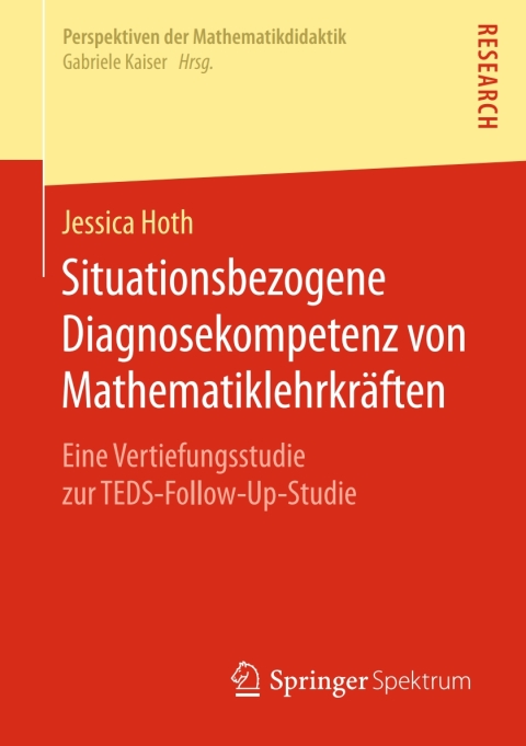 Cover image for book Situationsbezogene Diagnosekompetenz von Mathematiklehrkräften