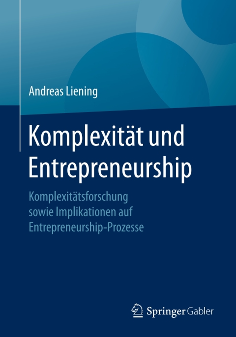 Cover image for book Komplexität und Entrepreneurship