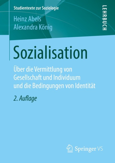 Cover image for book Sozialisation