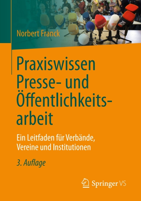 Cover image for book Praxiswissen Presse- und Öffentlichkeitsarbeit