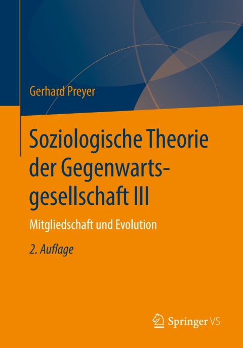 Cover image for book Soziologische Theorie der Gegenwartsgesellschaft III