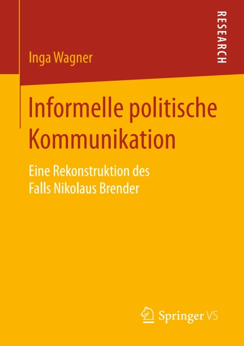 Cover image for book Informelle politische Kommunikation