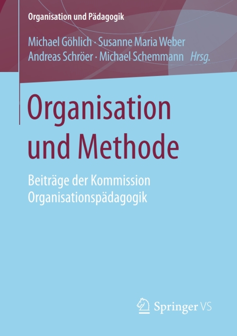 Cover image for book Organisation und Methode
