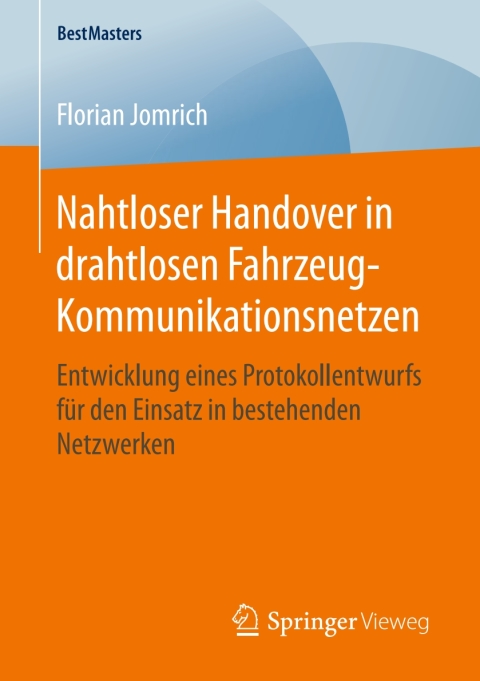 Cover image for book Nahtloser Handover in drahtlosen Fahrzeug-Kommunikationsnetzen