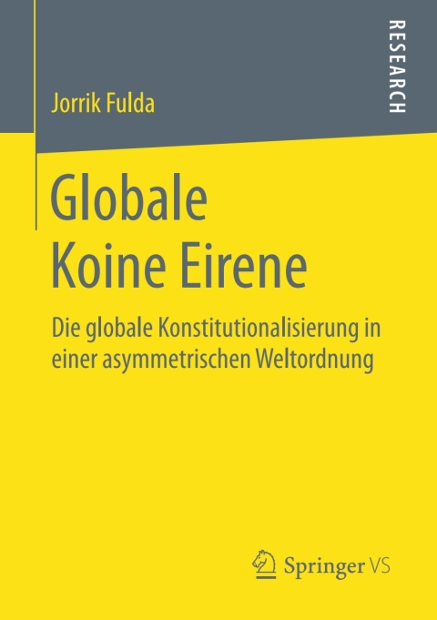 Cover image for book Globale Koine Eirene