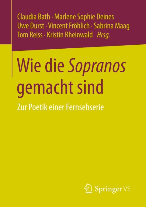 Cover image for book Wie die Sopranos gemacht sind