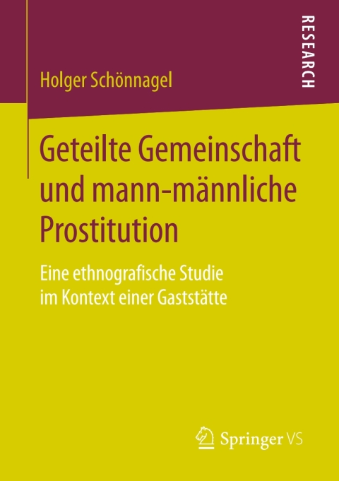Cover image for book Geteilte Gemeinschaft und mann-männliche Prostitution