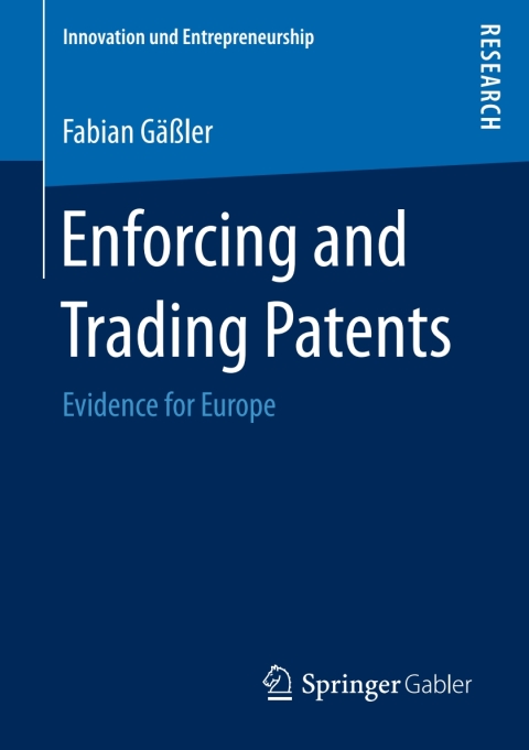 Cover image for book Enforcing and Trading Patents