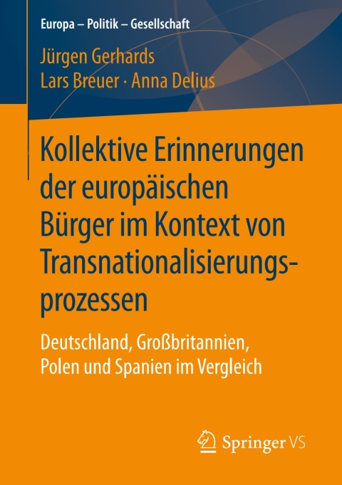 Cover image for book Kollektive Erinnerungen der europäischen Bürger im Kontext von Transnationalisierungsprozessen