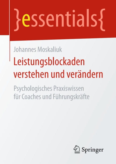 Cover image for book Leistungsblockaden verstehen und verändern