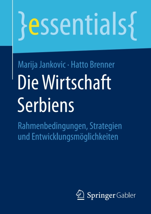 Cover image for book Die Wirtschaft Serbiens