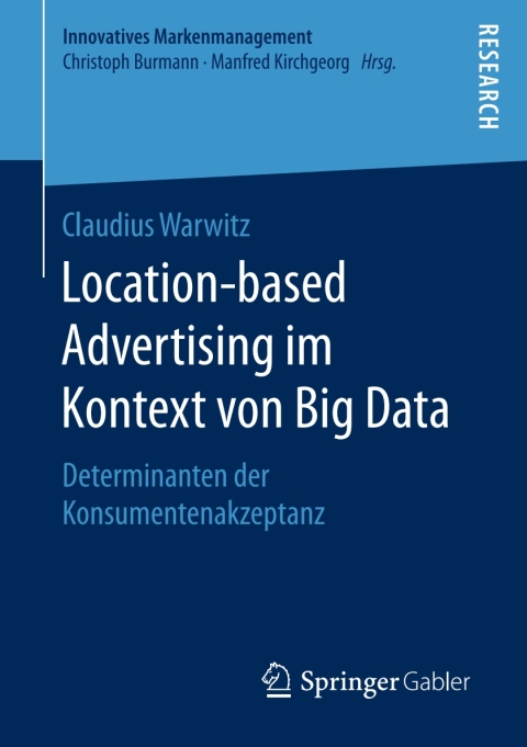 Cover image for book Location-based Advertising im Kontext von Big Data