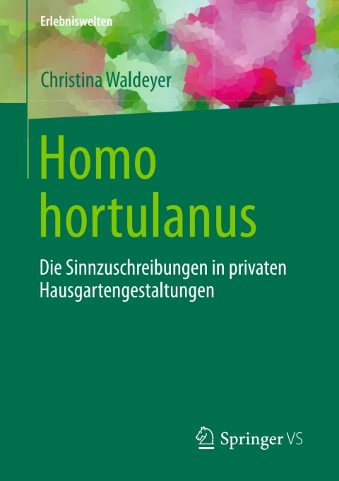 Cover image for book Homo hortulanus