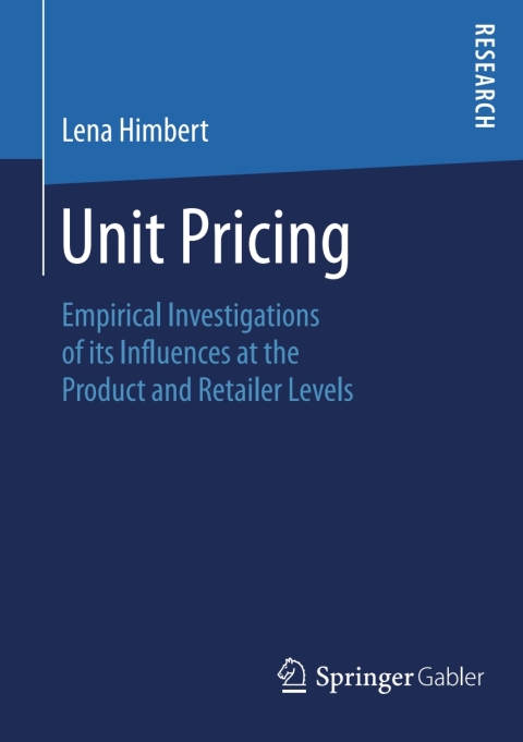 Cover image for book Unit Pricing