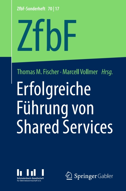 Cover image for book Erfolgreiche Führung von Shared Services