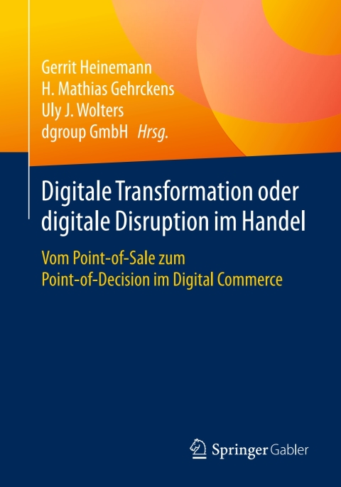 Cover image for book Digitale Transformation oder digitale Disruption im Handel