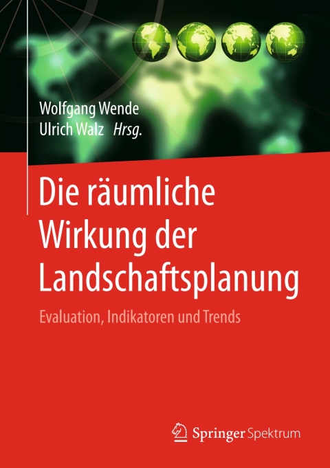 Cover image for book Die räumliche Wirkung der Landschaftsplanung