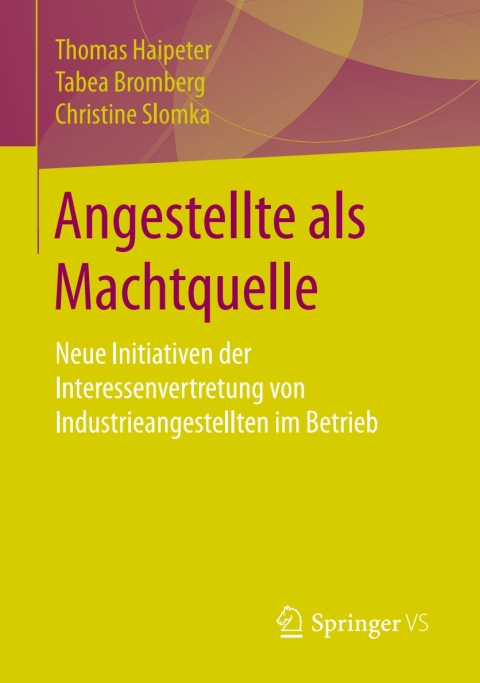 Cover image for book Angestellte als Machtquelle