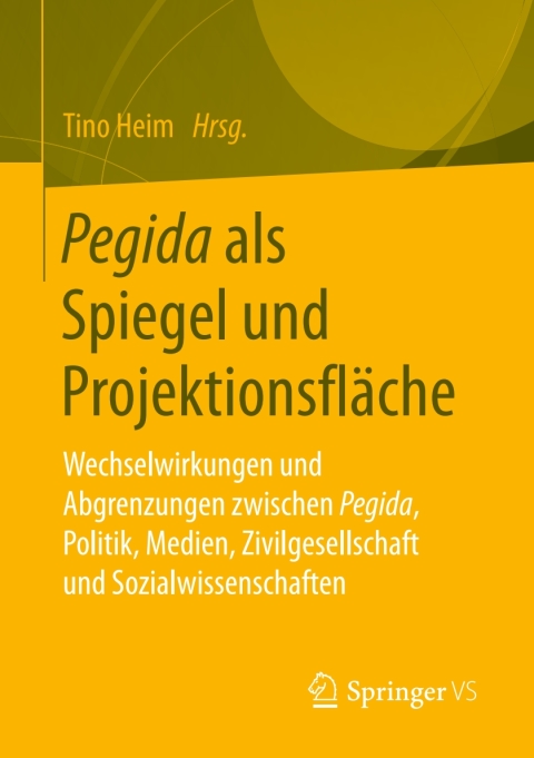 Cover image for book Pegida als Spiegel und Projektionsfläche
