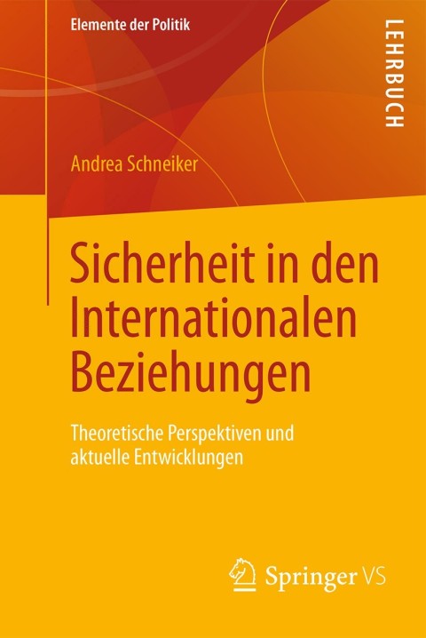 Cover image for book Sicherheit in den Internationalen Beziehungen
