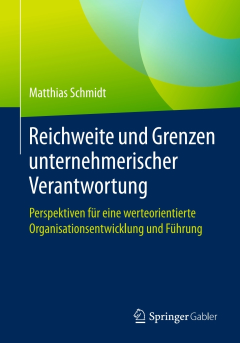 Cover image for book Reichweite und Grenzen unternehmerischer Verantwortung