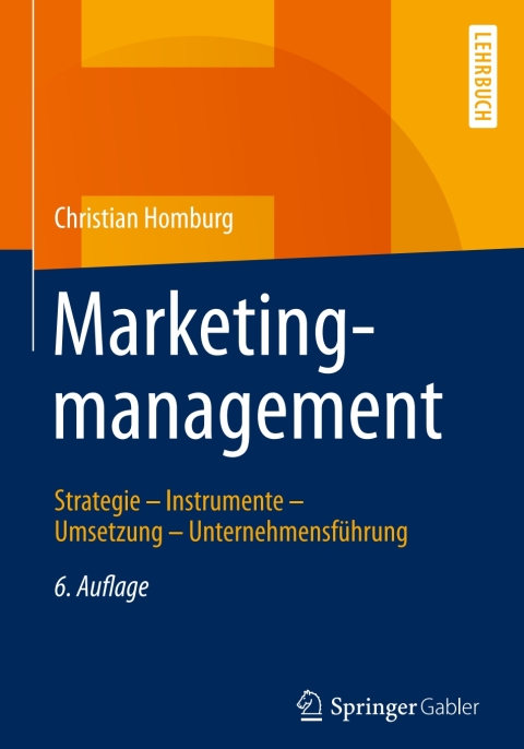 Cover image for book Marketingmanagement