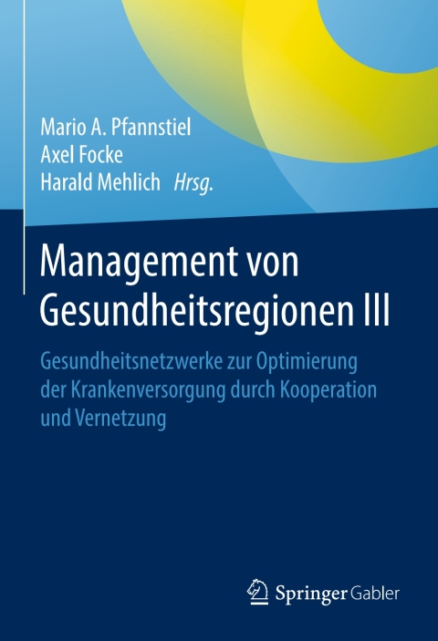 Cover image for book Management von Gesundheitsregionen III
