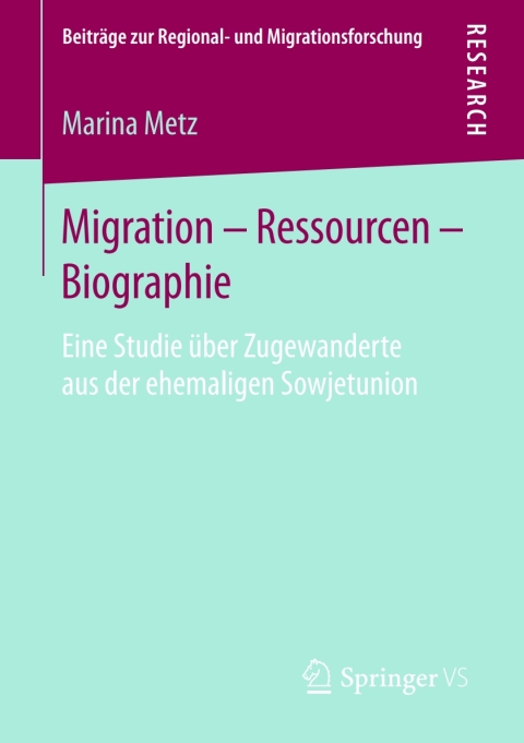 Cover image for book Migration – Ressourcen – Biographie