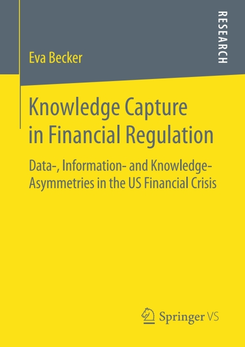 Cover image for book Knowledge Capture in Financial Regulation
