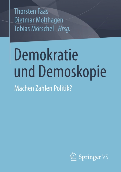 Cover image for book Demokratie und Demoskopie