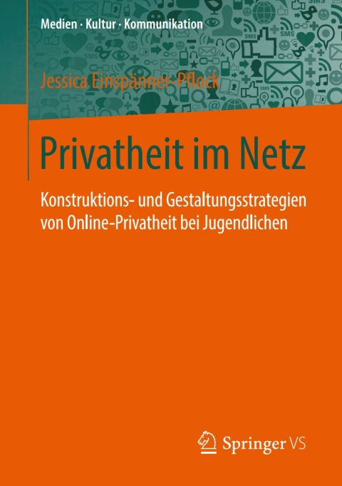 Cover image for book Privatheit im Netz