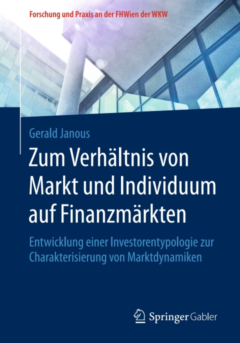 Cover image for book Zum Verhältnis von Markt und Individuum auf Finanzmärkten