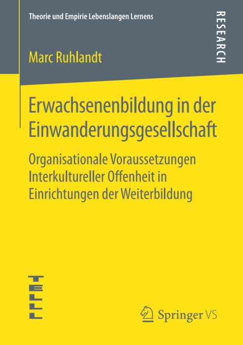 Cover image for book Erwachsenenbildung in der Einwanderungsgesellschaft