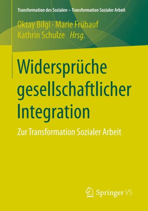 Cover image for book Widersprüche gesellschaftlicher Integration