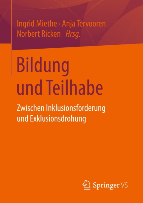 Cover image for book Bildung und Teilhabe