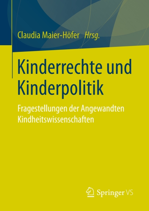 Cover image for book Kinderrechte und Kinderpolitik