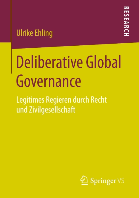 Cover image for book Deliberative Global Governance