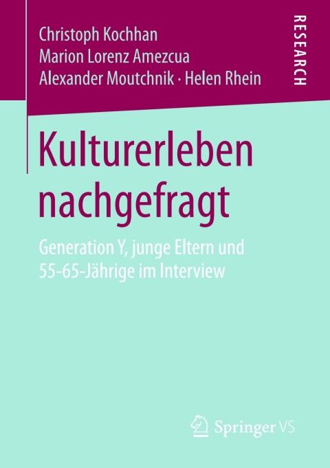 Cover image for book Kulturerleben nachgefragt
