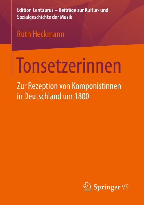 Cover image for book Tonsetzerinnen
