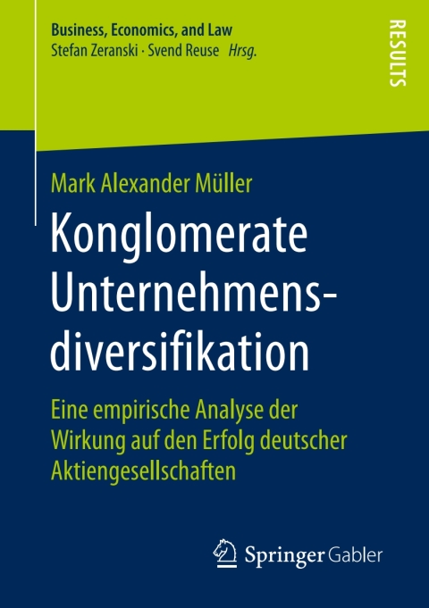 Cover image for book Konglomerate Unternehmensdiversifikation