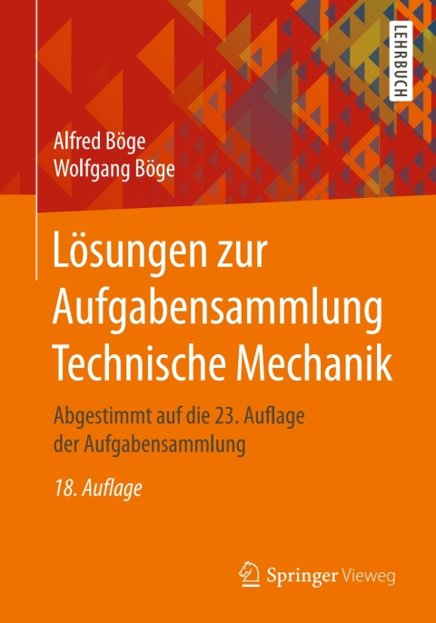 Cover image for book Lösungen zur Aufgabensammlung Technische Mechanik