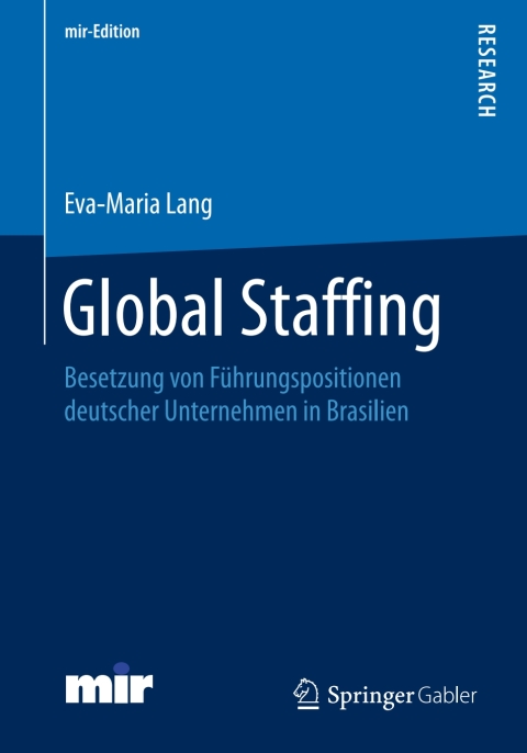 Cover image for book Global Staffing