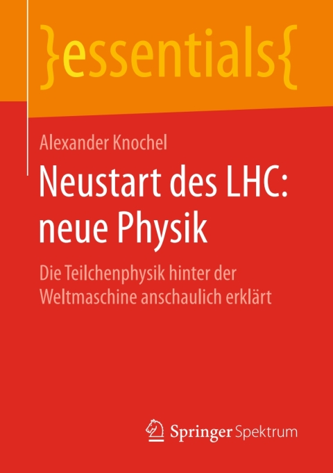 Cover image for book Neustart des LHC: neue Physik