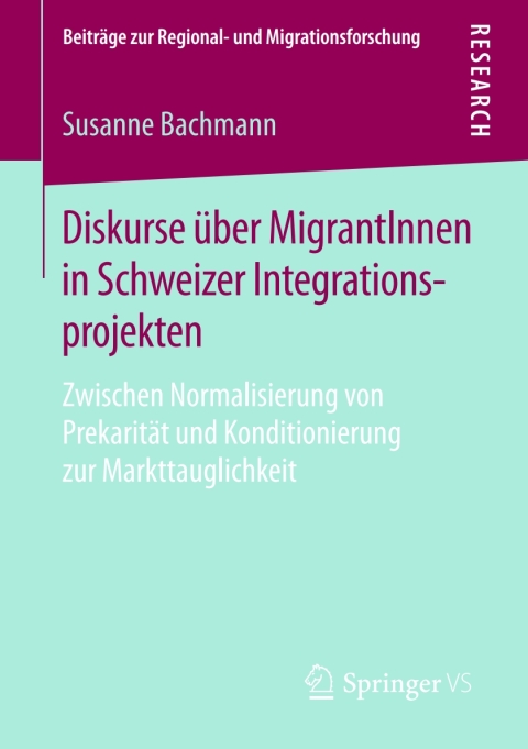 Cover image for book Diskurse über MigrantInnen in Schweizer Integrationsprojekten