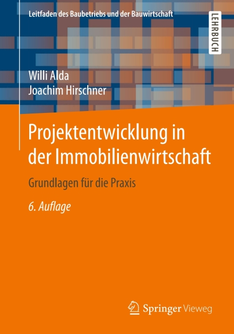 Cover image for book Projektentwicklung in der Immobilienwirtschaft