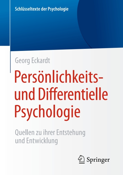 Cover image for book Persönlichkeits- und Differentielle Psychologie