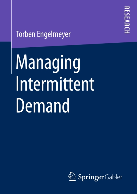 Cover image for book Managing Intermittent Demand
