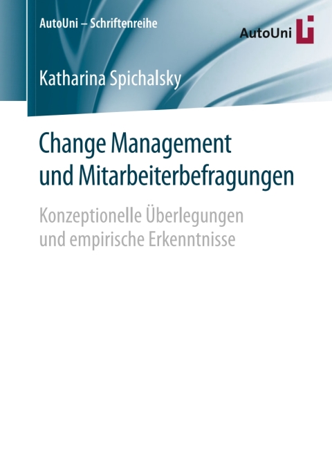 Cover image for book Change Management und Mitarbeiterbefragungen