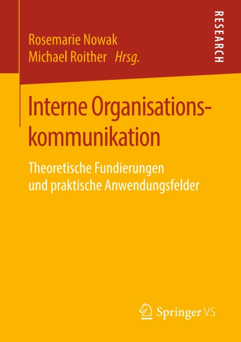 Cover image for book Interne Organisationskommunikation